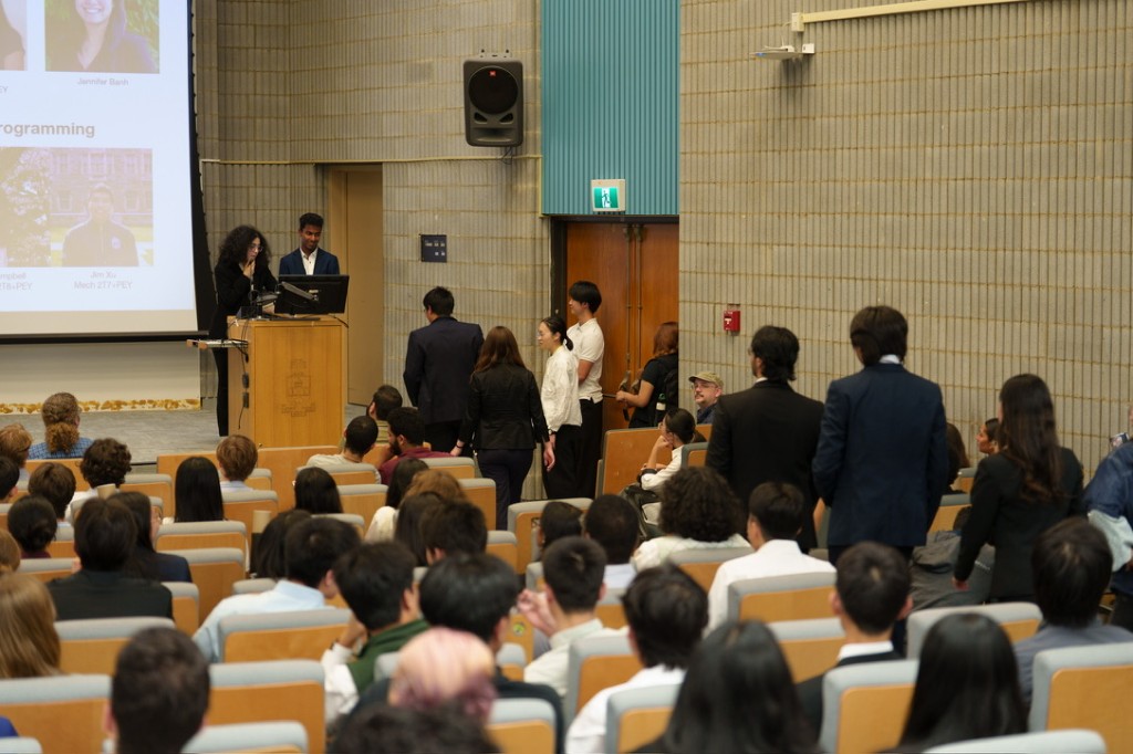 UnERD presentation from the audience