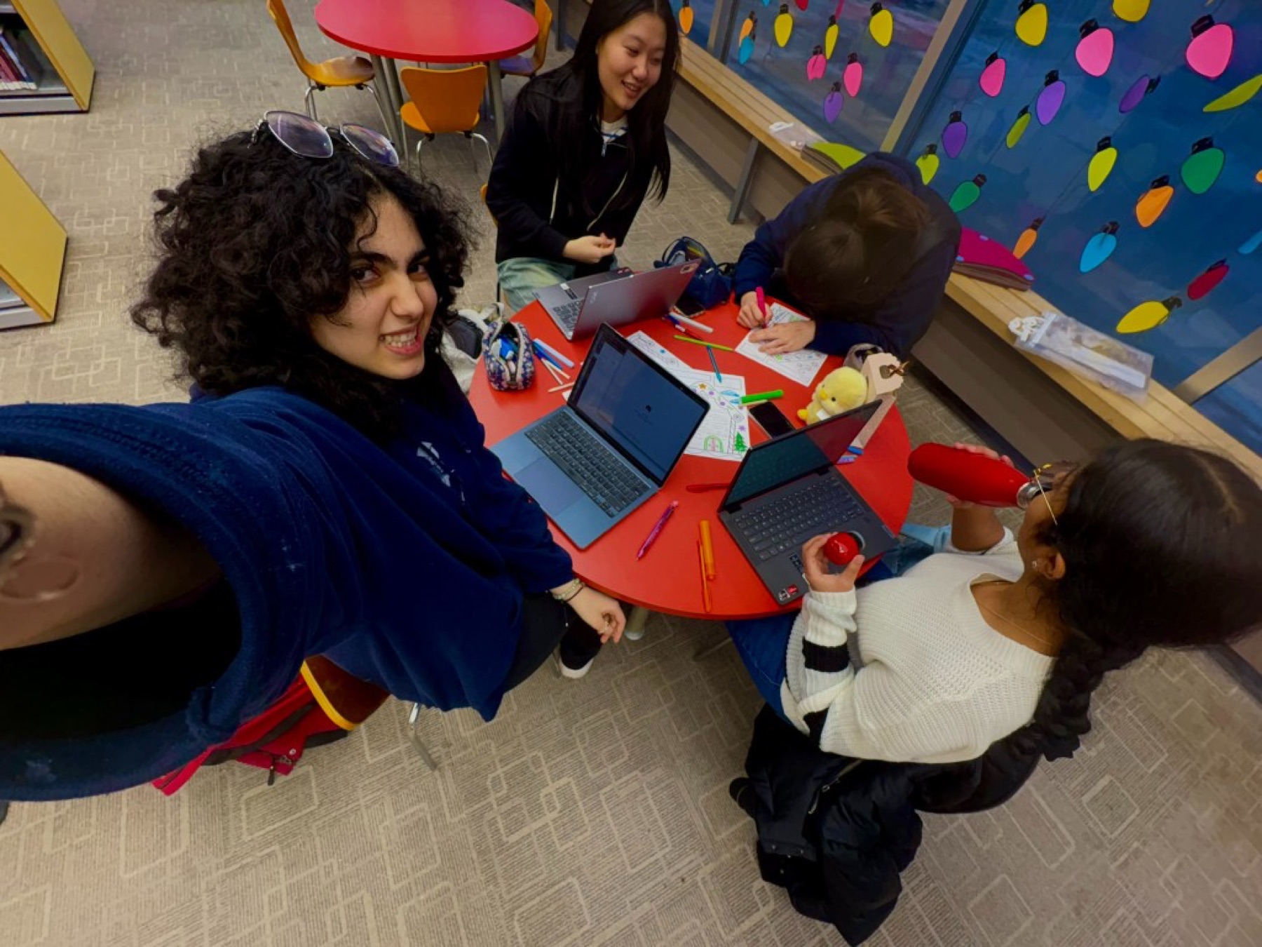Post-2F MAT292 exam Santa letter-writing session