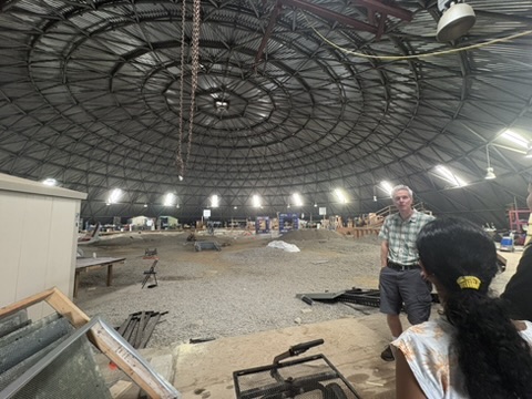 UTIAS Prof. Davis tour